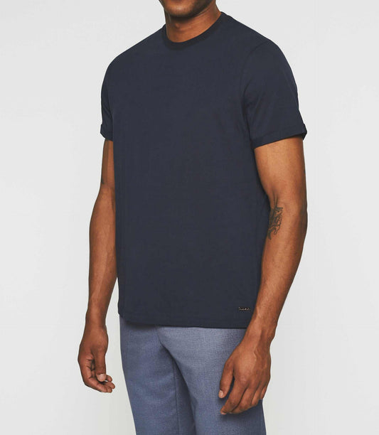 Navy short-sleeve T-shirt “NILLS”